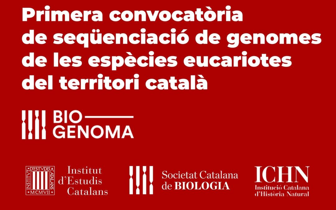 First call for genome sequencing of eukaryotic species in Catalonia